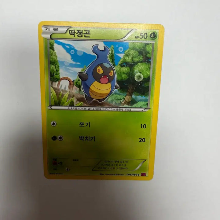 [BUNJANG] Pokemon Card Beetle / 딱정곤 포켓몬카드