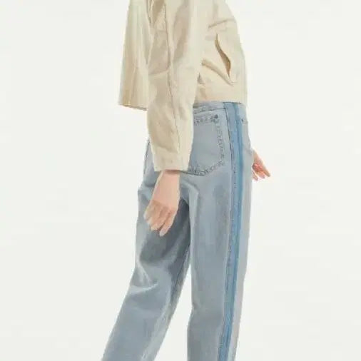 [SOLD OUT] 거의새거) 랑방 로고 자수 데님 점퍼 / 블랙