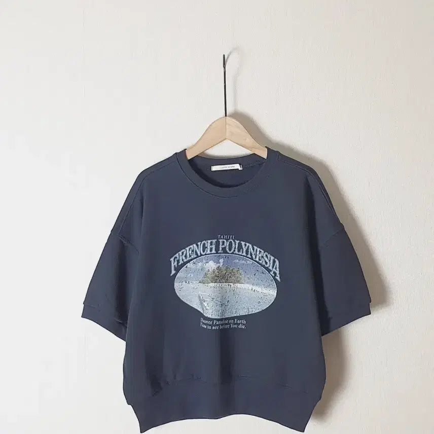 [SOLD OUT] (새) 프린팅 반팔 맨투맨