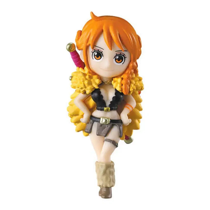 [BUNJANG] Bandai One Piece Elbaf Gashapon Figures Set (25th Sea Ver.) - Nami, Kuro, Kaya / 반다이 원피스 엘바프 가샤폰 피규어 25해전 나미 쿠로 카야 3종 일괄