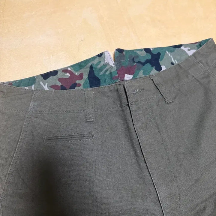 [BUNJANG] 준야 와타나베 와이드 팬츠 데님 카모 포켓 바지 L / 준야 와타나베 와이드 팬츠 데님 카모 포켓 바지 L