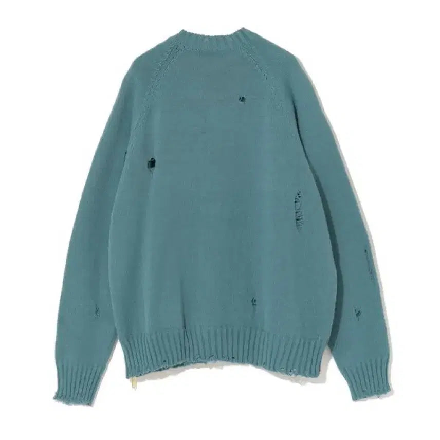 [BUNJANG] Undercover Knit Gray Green Sweater / 언더커버 니트 그레이 그린 3