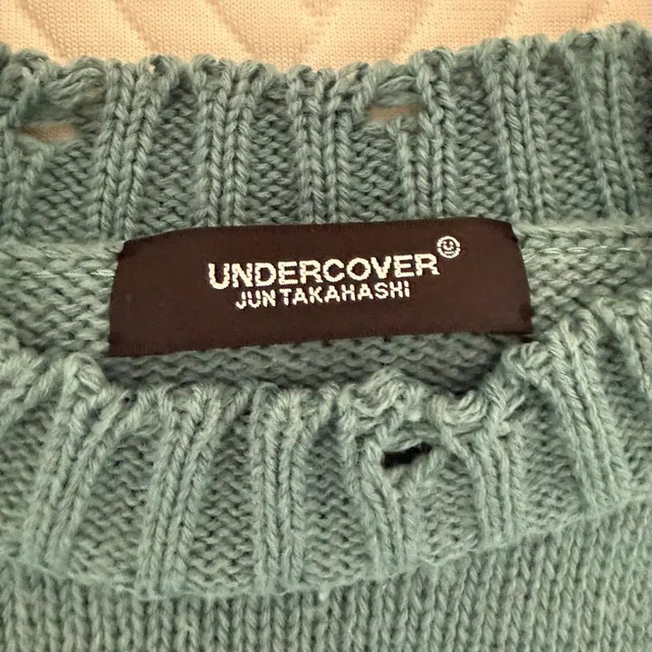 [BUNJANG] Undercover Knit Gray Green Sweater / 언더커버 니트 그레이 그린 3