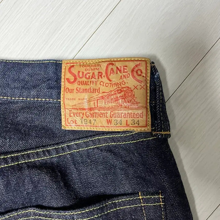[SOLD OUT] 슈가케인 sc41947데님 34사이즈 sugarcane lvc1947복각