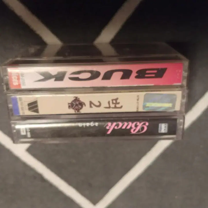 [BUNJANG] BUCK Cassette Tapes 3-Tape Bundle / 벅(buck) 카세트테이프 3개