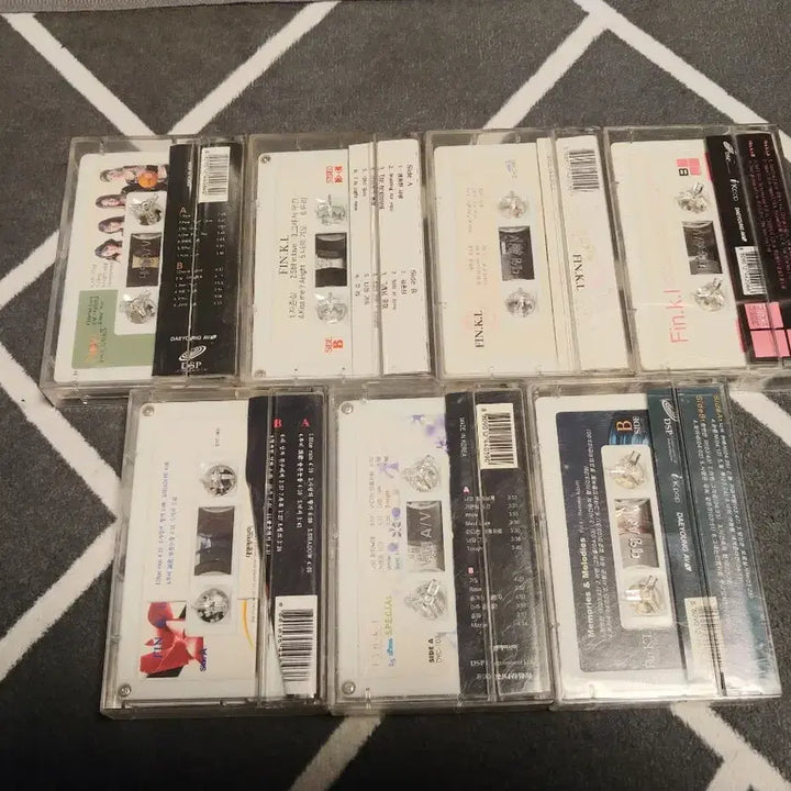 [BUNJANG] Fin.K.L Cassette Tape Bundle (7 Tapes) / FIN.K.L 핑클 카세트테이프 7개