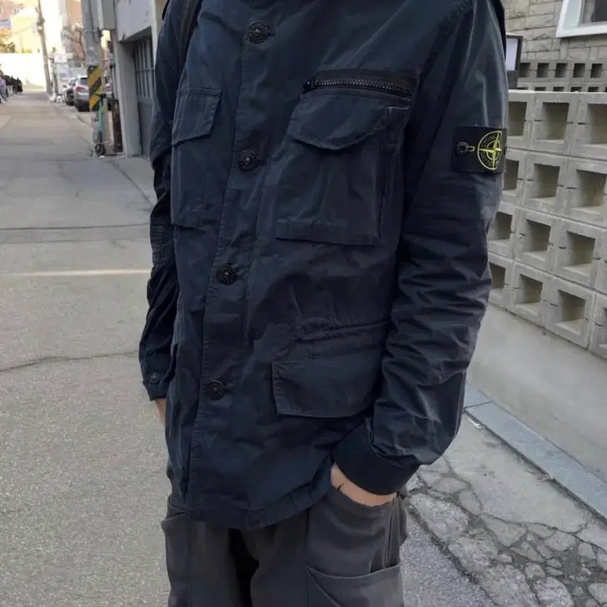 [BUNJANG] Stone Island David Light Parka Jacket / (구매) 스톤아일랜드 2013 데이브드 라이트 야상 자켓