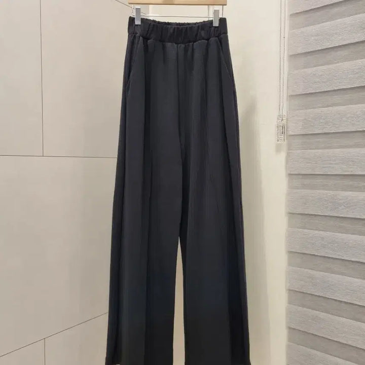 [BUNJANG] High-Waist Wide Long Pants / 하이웨스트 와이드 롱팬츠