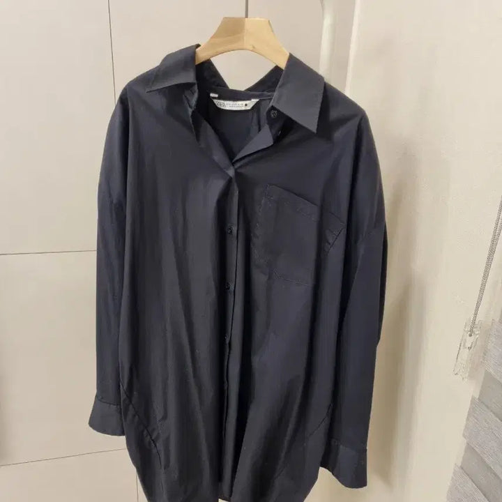 [SOLD OUT] 자라 오버핏 롱셔츠
