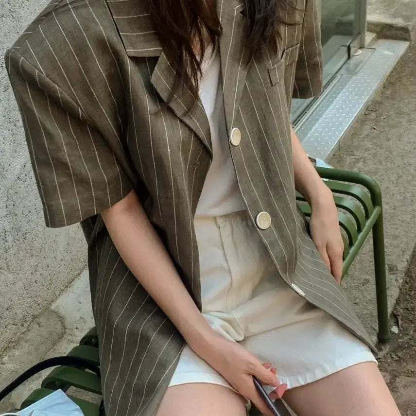 [BUNJANG] Helder Linen Jacket / 헬더 린넨 자켓