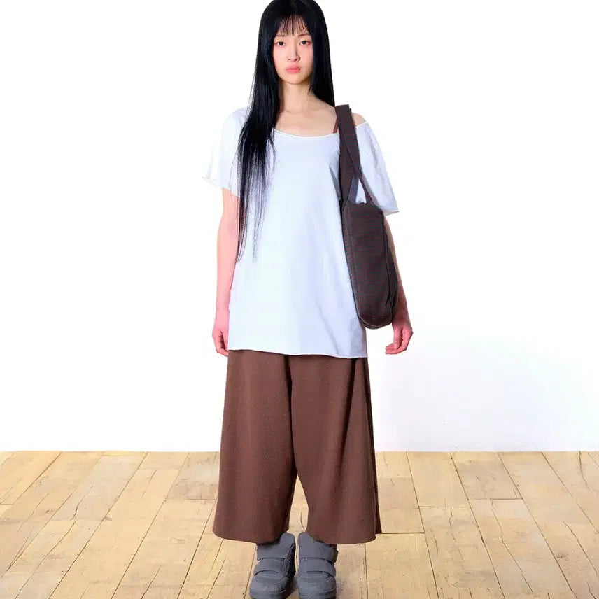 [SOLD OUT] 코이세이오 038 LOOSE OFF-SHOULDER T-SHIRT