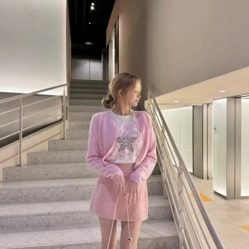 [BUNJANG] Lameroz Star Knit Sweater / 라멜로즈 별니트