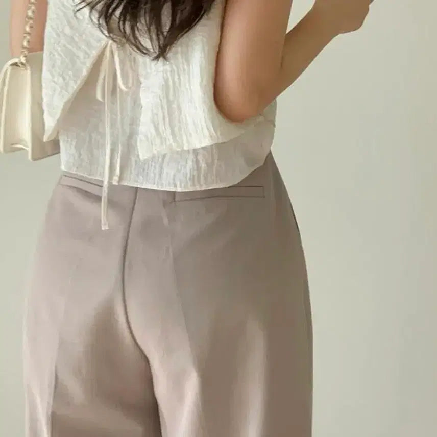 [BUNJANG] Pebit Linen Summer Slacks / 퍼빗 핀턱 린넨 썸머슬랙스