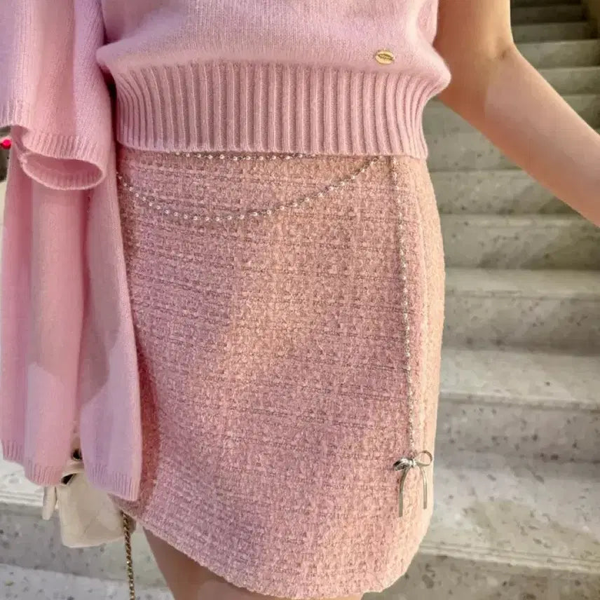 [BUNJANG] Lameroze Tweed Skirt / 라멜로즈 트위드 스커트 블리스민 드오브 로제드유 수입의류 부띠끄유