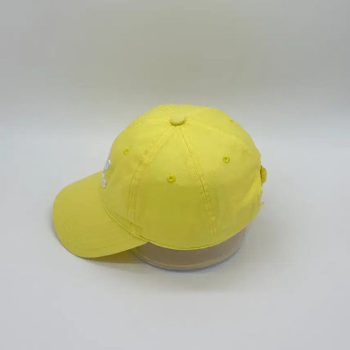 [BUNJANG] Adidas Logo Yellow Ball Cap / [F] 아디다스 로고 옐로우 볼캡 모자