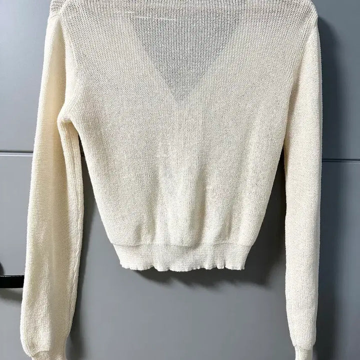 [BUNJANG] BALANCE Ivory Knit Cardigan / BALANCE 아이보리 니트 간절기 여름 봄 가디건