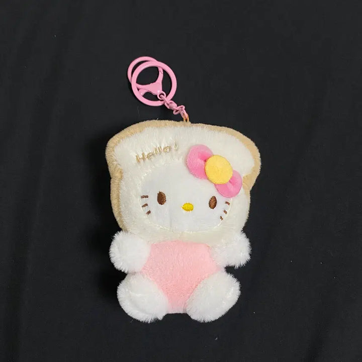 [BUNJANG] Hello Kitty Toast Bread Keyring / [새상품] 헬로키티 식빵 키링