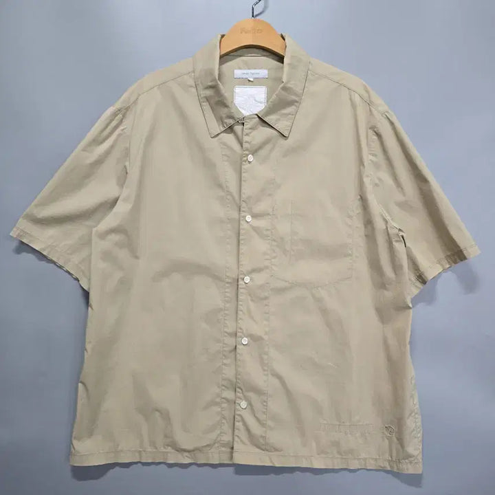 [BUNJANG] SEVEN FIGURES Oversized Short Sleeve Shirt L / 세븐 피겨스(SEVEN FIGURES) 오버핏 반팔 셔츠 L