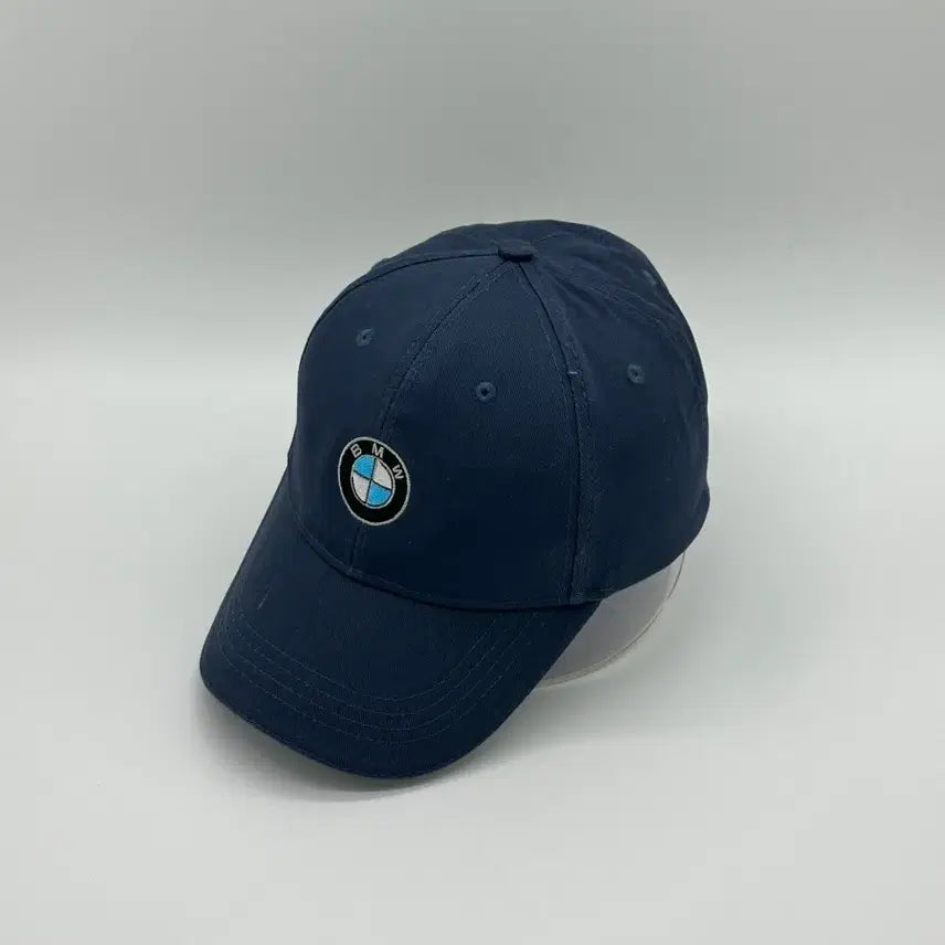 [BUNJANG] BMW Logo Navy Ball Cap / [M-L] BMW 로고 네이비 볼캡 모자