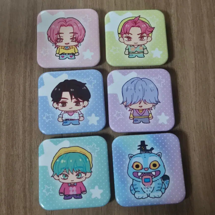 [BUNJANG] KDH Lion Boys Pin Badge Set / 케데헌 사자보이즈 핀뱃지 양도