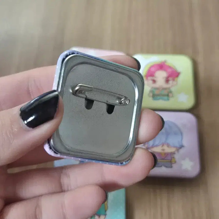 [BUNJANG] KDH Lion Boys Pin Badge Set / 케데헌 사자보이즈 핀뱃지 양도