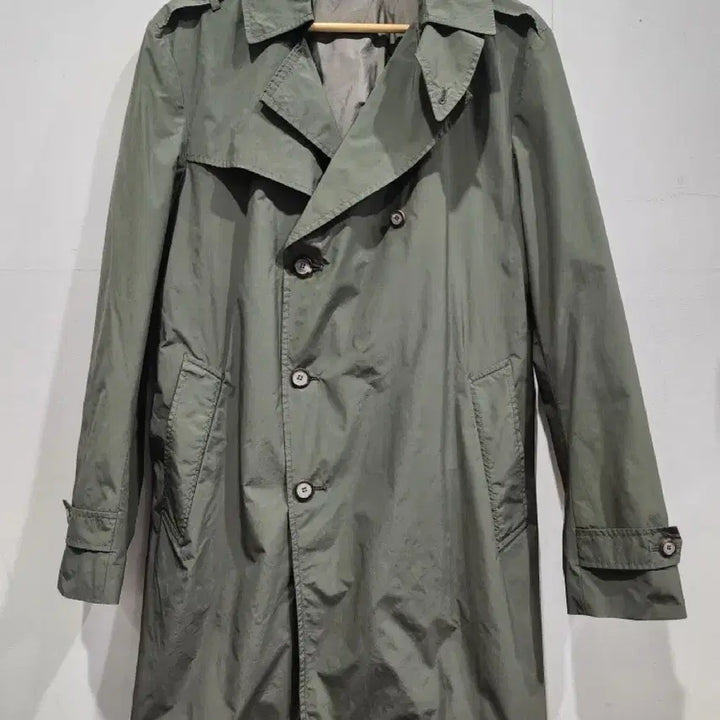 [SOLD OUT] 타임옴므 카키 트렌치코트 100