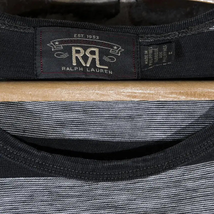 [BUNJANG] RRL Border Stripe Pocket T-shirt / RRL 더블알엘 보더 스트라이프 포켓 티셔츠