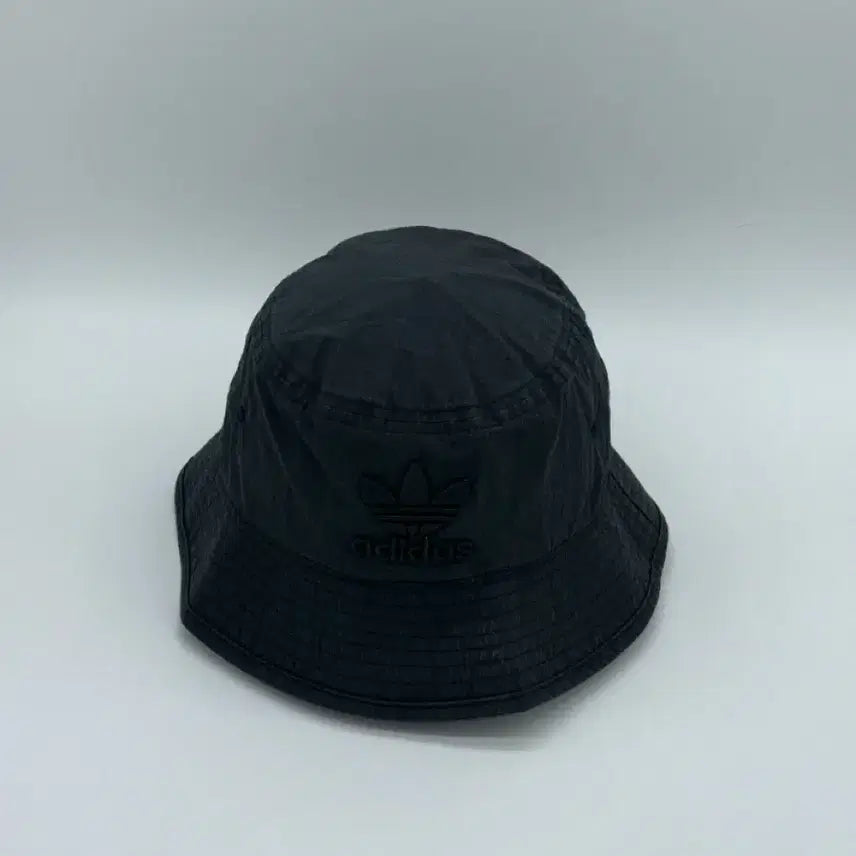 [BUNJANG] Adidas Trefoil Logo Black Bucket Hat / [M] 아디다스 트레포일 로고 블랙 버킷햇 모자