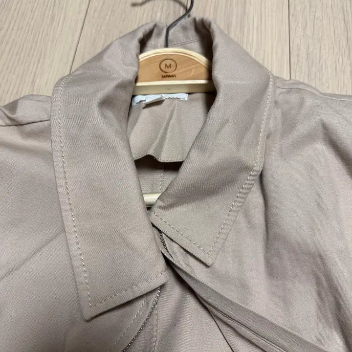 [BUNJANG] COS Cotton Short Trench Coat Beige Jacket / COS 코스 코튼 숏트렌치 코트 베이지 하프자켓 유틸리티포켓벨트바스락야상