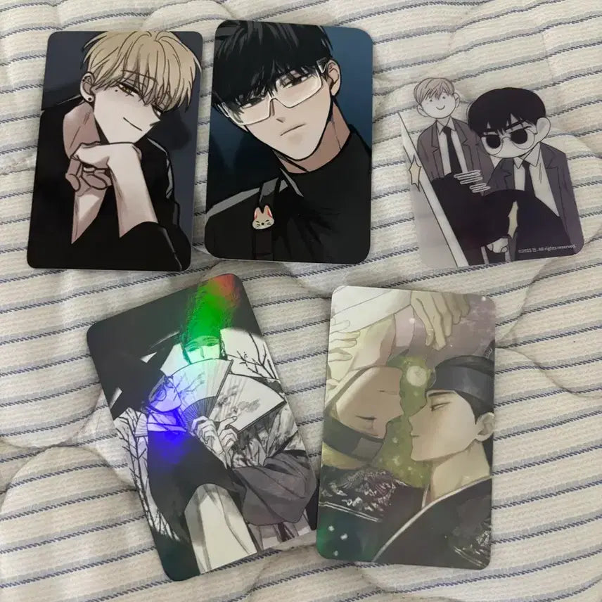 [BUNJANG] Checkmate Bundle Set Photocard / 체크메이트 포카 일괄 흑호 흑묘 모펀 투명포카