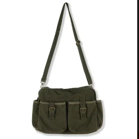 [BUNJANG] Perren Mailbag Olive Bag / 퍼렌 메일백 올리브