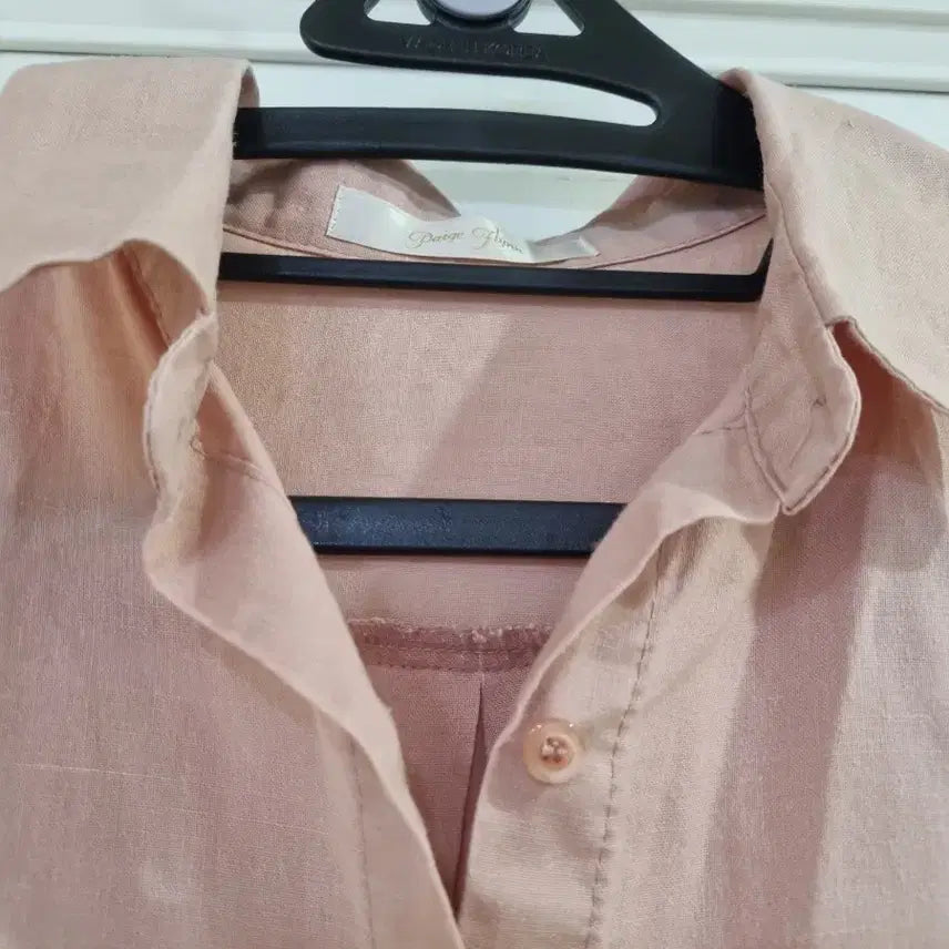 [SOLD OUT] 여름 시원한   고급스런  마. 린넨. 블라우스  깨끗해요 가슴단면58
