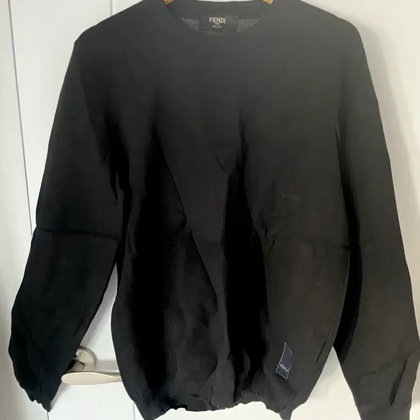 [BUNJANG] Fendi Black Knit Sweater / 펜디 블랙 니트 스웨터