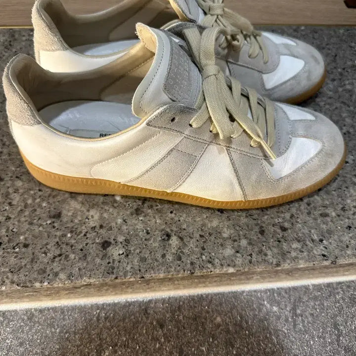 [BUNJANG] Maison Margiela Replica Sneakers EU41 / EU41 메종 마르지엘라 카프스킨 레플리카 스니커즈 판매합니다