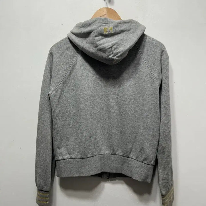 [BUNJANG] MLB Yankees Gray Hoodie Zip-up (S) / MLB Yankees 회색 후드집업 S