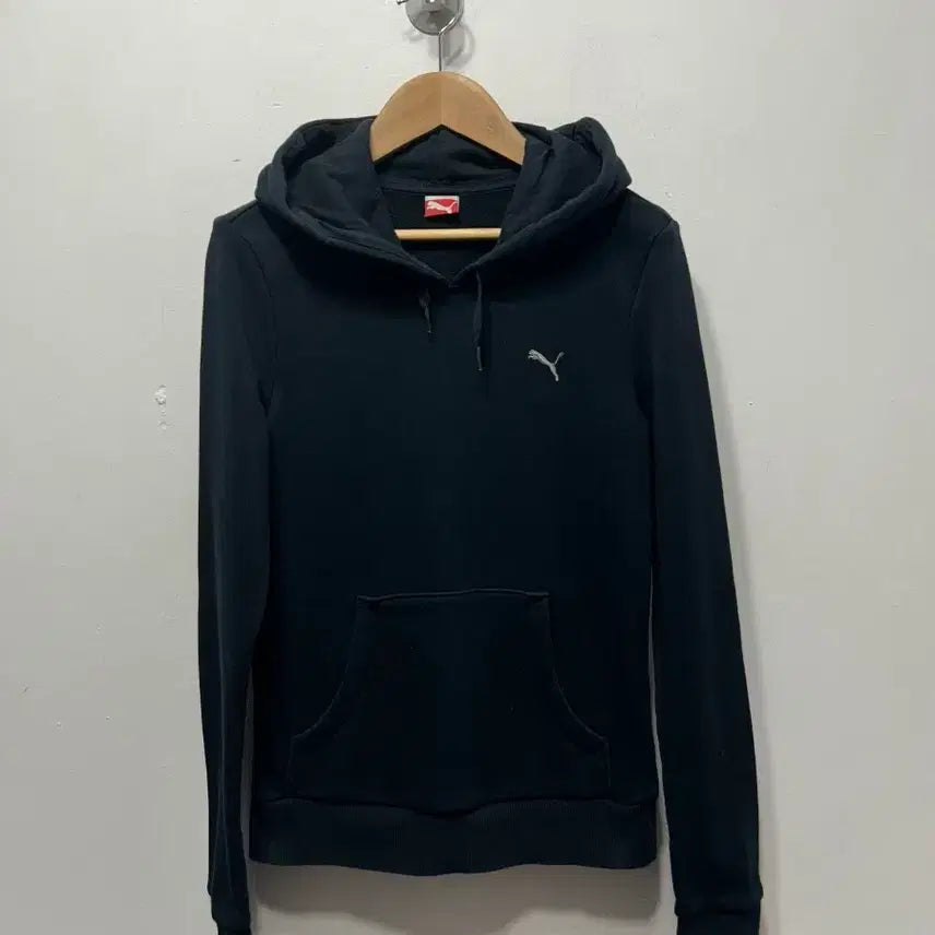 [BUNJANG] Puma Black Hoodie S / 푸마 블랙 후드티 S