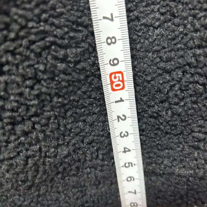 [BUNJANG] Spider Black Fleece Jacket S / 스파이더 검정색 뽀글이 플리스 S