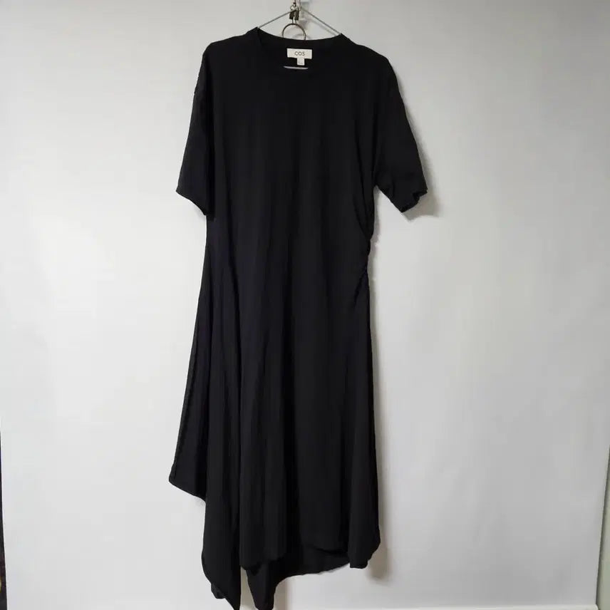 [BUNJANG] COS L Black Asymmetrical Long Dress / cos 코스)L 블랙 언발란스 여성 롱 원피스