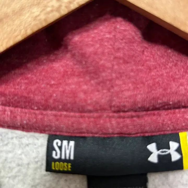 [BUNJANG] Under Armour Fleece Hoodie Gray S / 언더아머 기모 후드집업 그레이 S