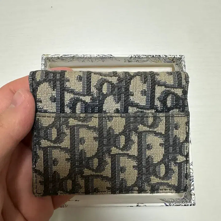 [BUNJANG] Dior Oblique Saddle Card Wallet / [ A+급 / 풀구성 ] 디올 오블리크 새들 카드지갑