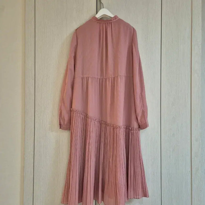 [SOLD OUT] sjsj 플리츠 롱 원피스
