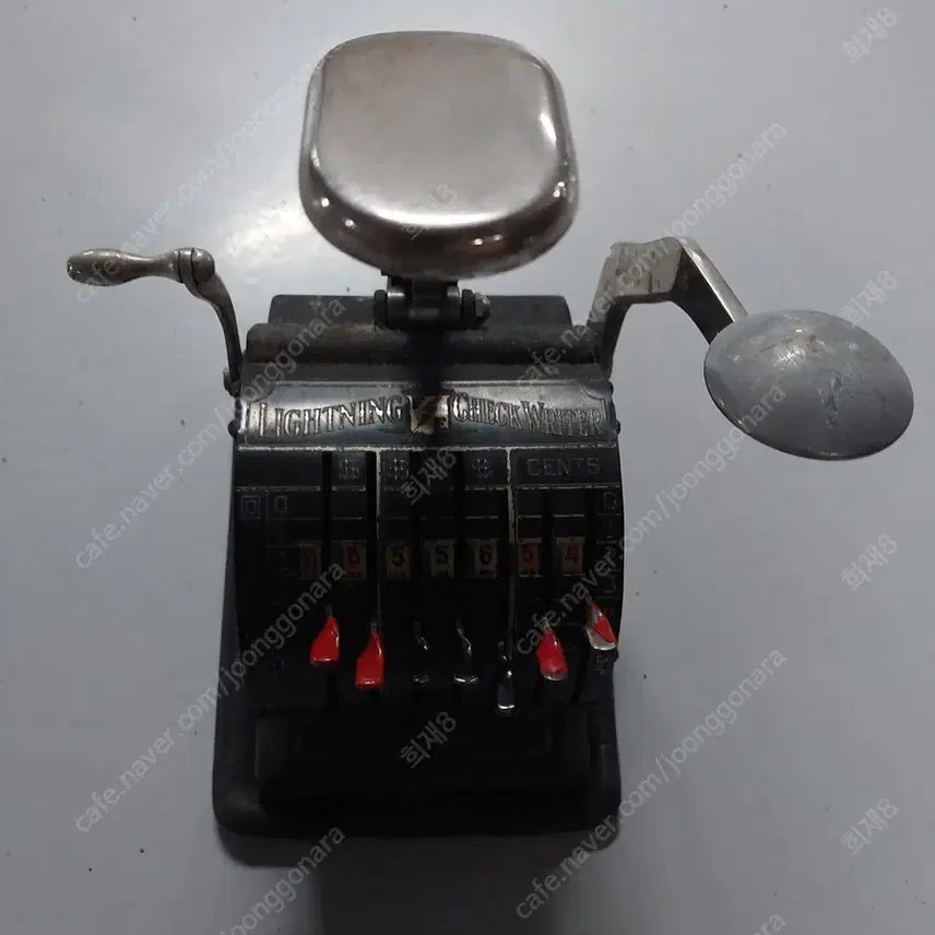 [BUNJANG] USA Check Writer Antique / 수표발행기 골동품. USA