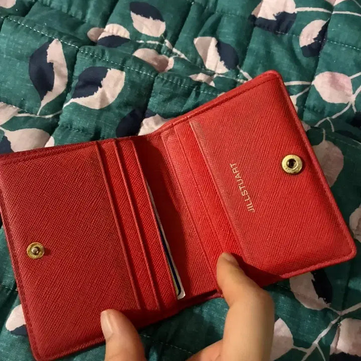 [SOLD OUT] 질스튜어트 카드지갑 레드 1500원