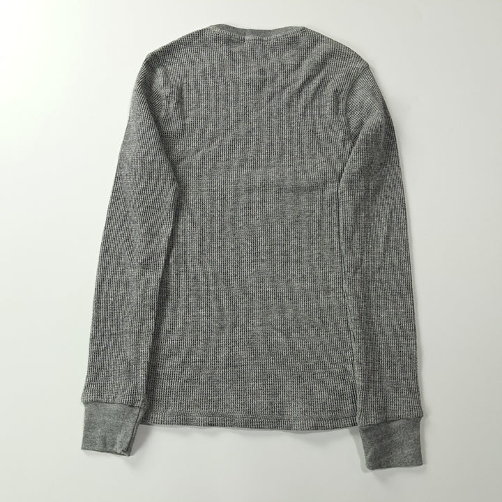 [SOLD OUT] CK243 S 폴로 와플 그레이 티셔츠