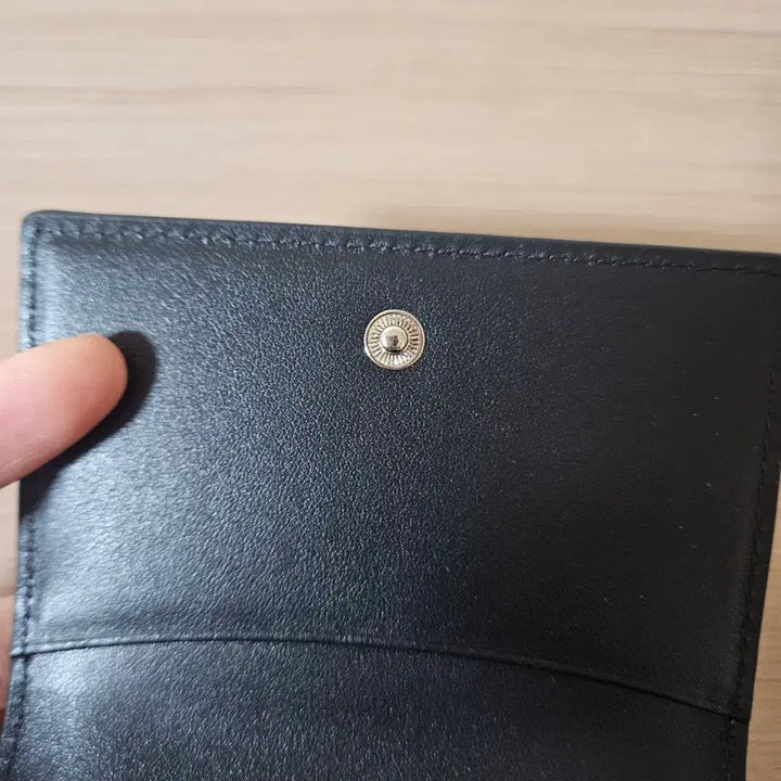 [BUNJANG] SELSOP Black Leather Card Wallet / [미사용/새상품] 셀솝(SELSOP) 심플 블랙 가죽 카드지갑
