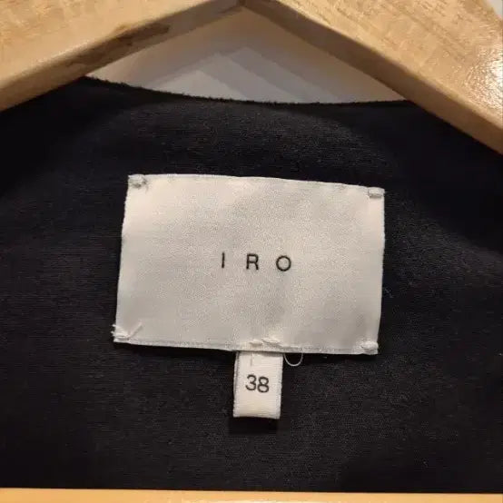 [BUNJANG] IRO 34 Lambskin Colorblock Zip-up Jacket / 이로   34사이즈   양가죽배색   스판 집업자켓