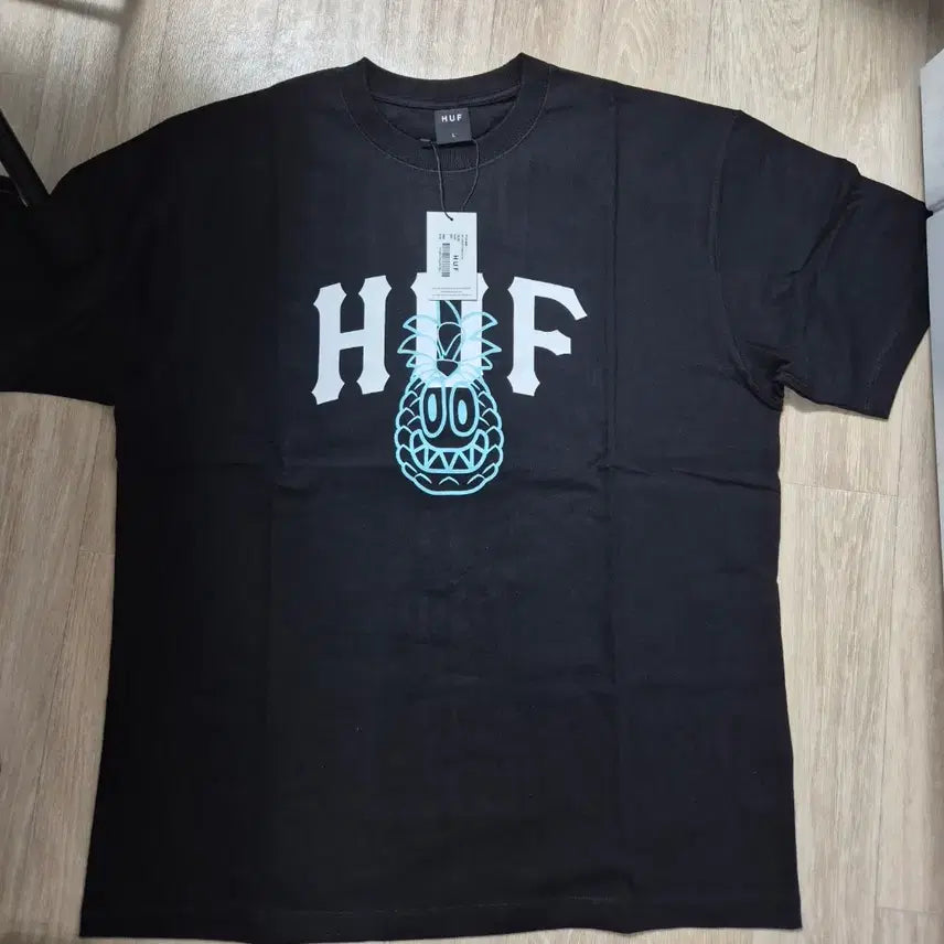 [SOLD OUT] HUF 허프 블랙 반팔 티셔츠L