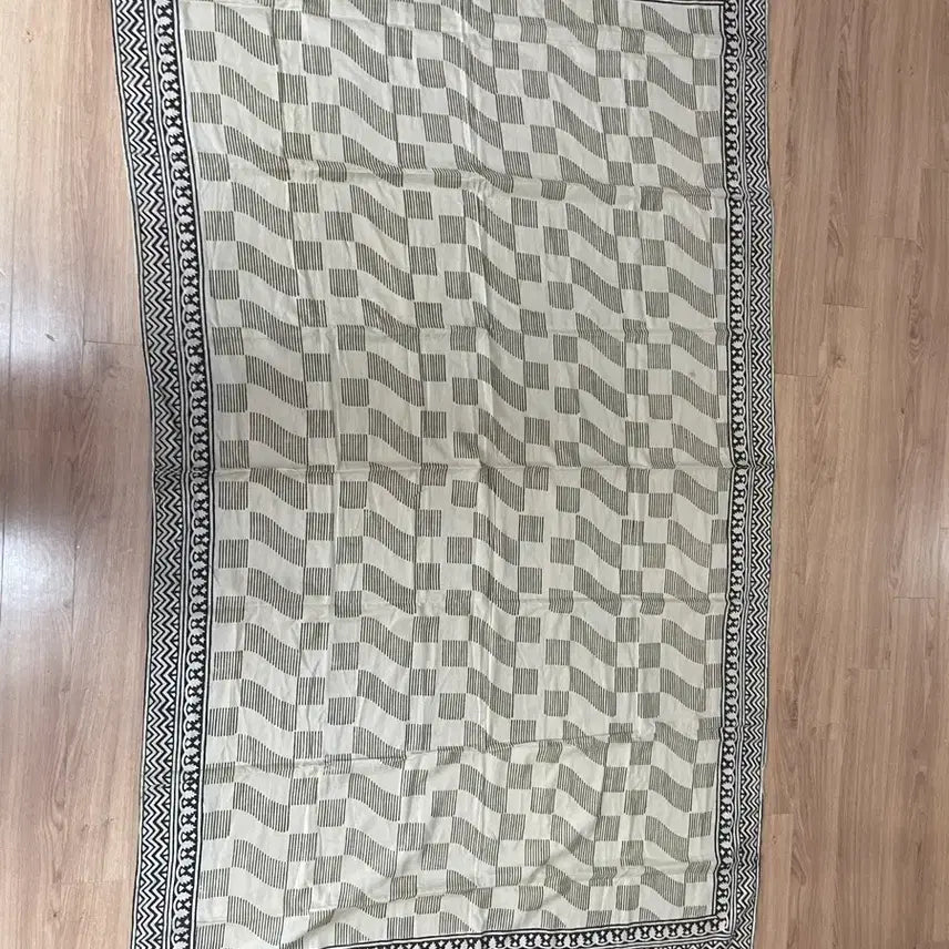 [BUNJANG] Indian Hand Block Printed Scarf / 인도원단 핸드블럭 프린팅 스카프(새상품)