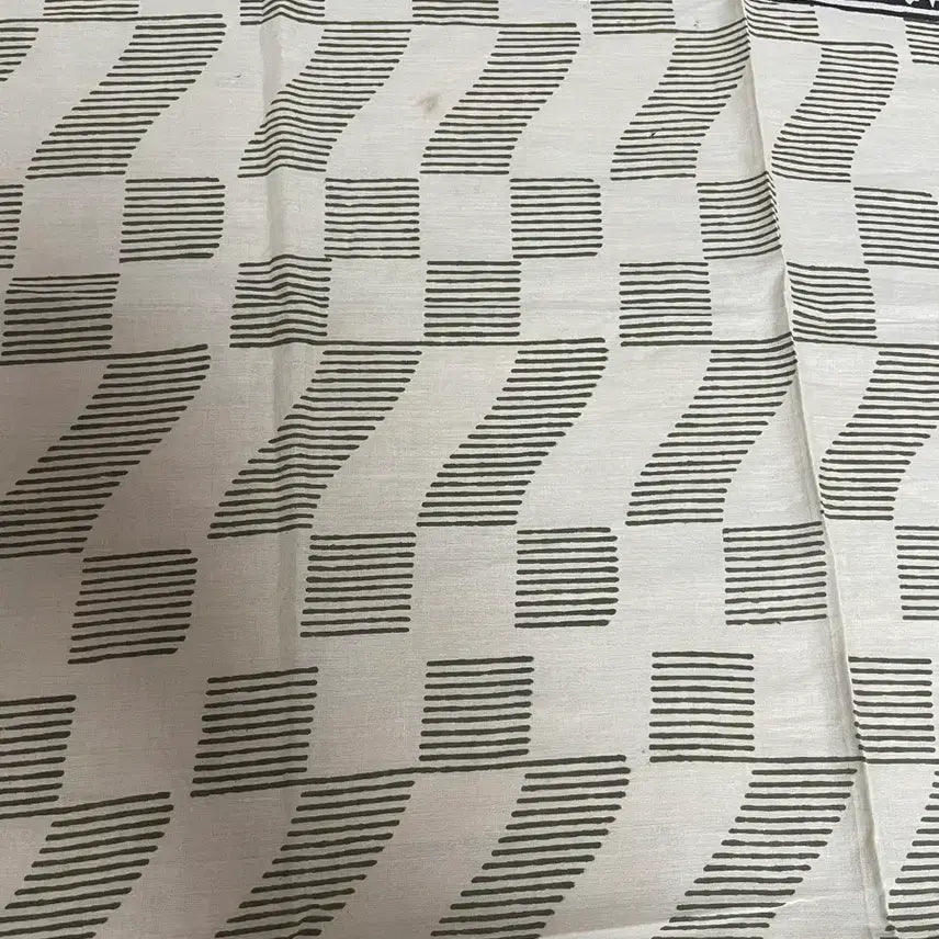 [BUNJANG] Indian Hand Block Printed Scarf / 인도원단 핸드블럭 프린팅 스카프(새상품)