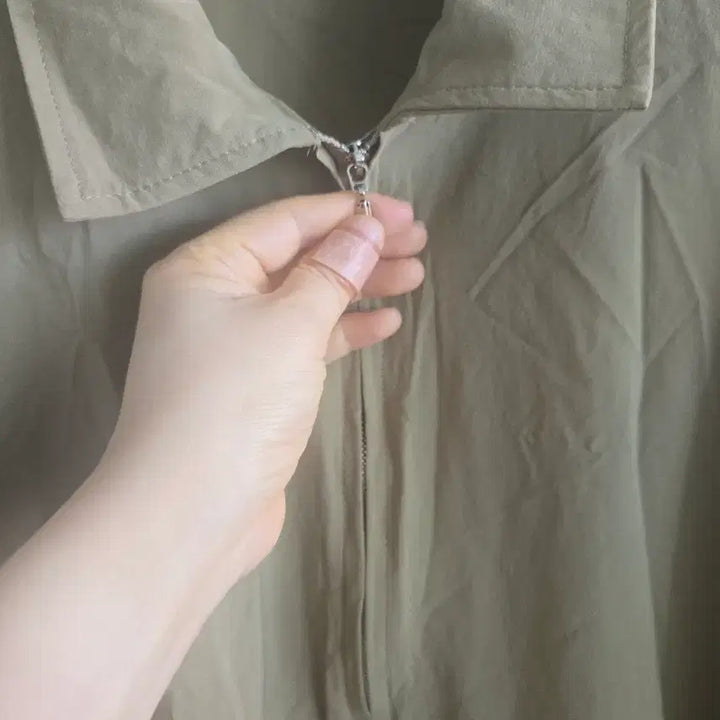 [BUNJANG] Beige Span Long Dress / (새옷)베이지색 스판바스락 롱 원피스 55~77사이즈